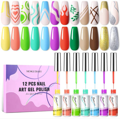 Candy Liner Gel Kit NICOLE DIARY