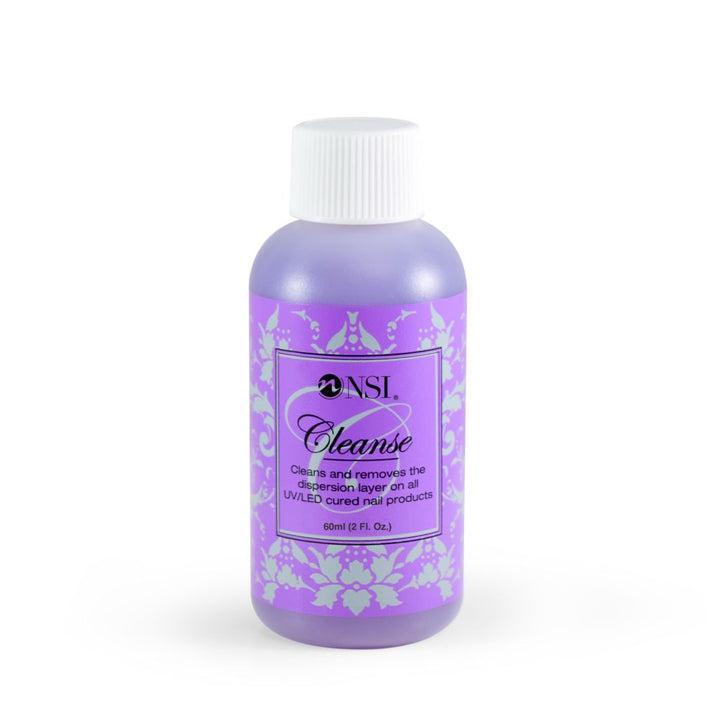 NSI Australia Cleanse—nail cleanser removes dispersion layer on UV/LED gels, 60 mL bottle