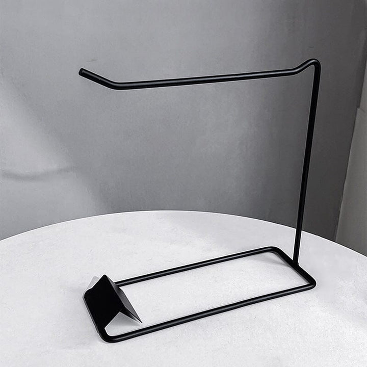 Nail Success Australia black metal display rack for hanging nail accessories and salon display items