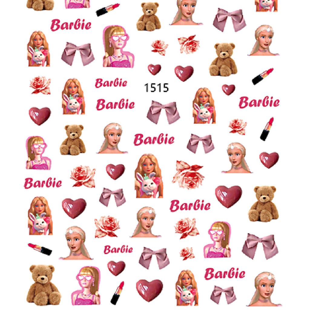 Barbie Nail Art Stickers - NSI Australia