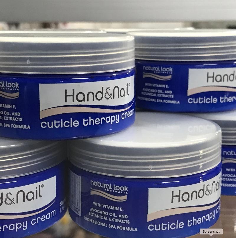 Cuticle Therapy Cream 50g ~ Hand & Nail ~ Natural Look - NSI Australia