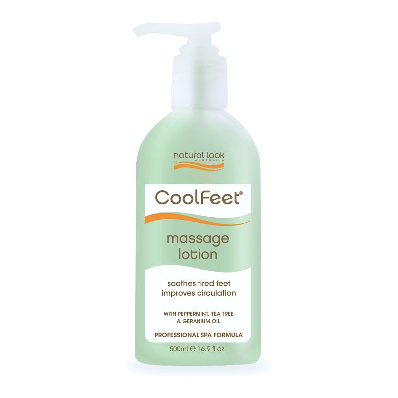 Massage Lotion ~ Cool Feet ~ Natural Look - NSI Australia