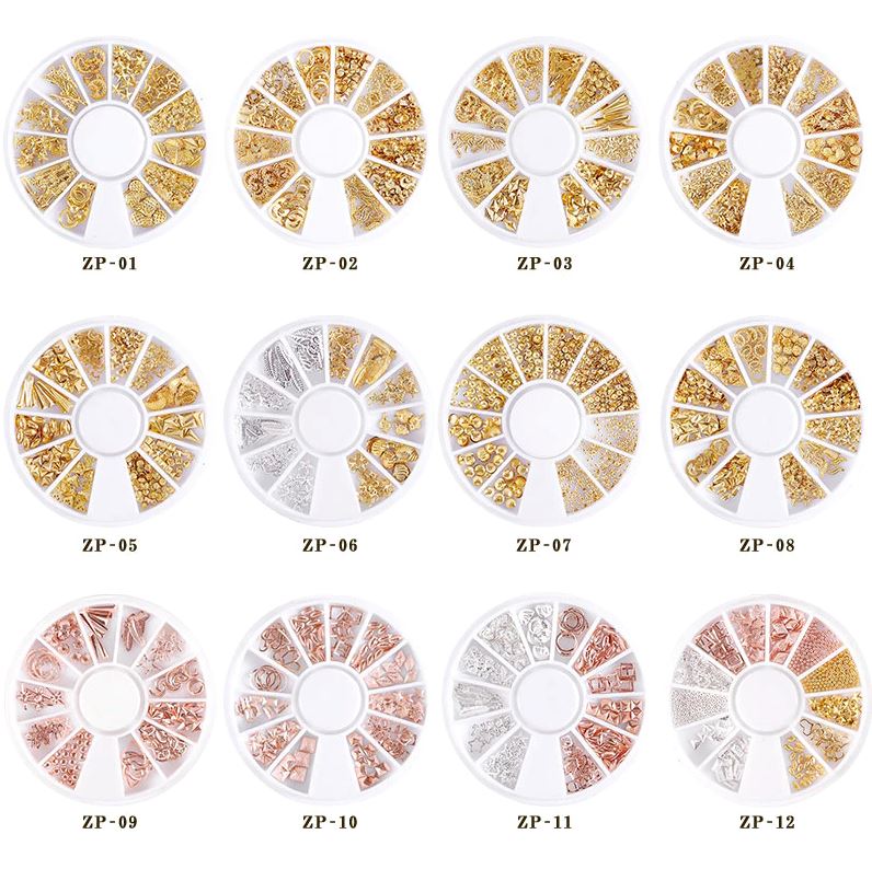 Mixed Patterns Nail Art Decoration Wheels - NSI Australia