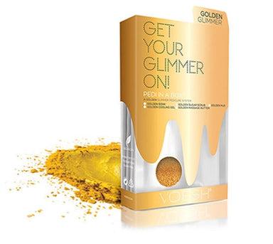 Spa Pedi-in-a-Box Golden Glimmer - Voesh - NSI Australia