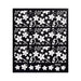 White Flowers Lace Nail Art Stickers - NSI Australia