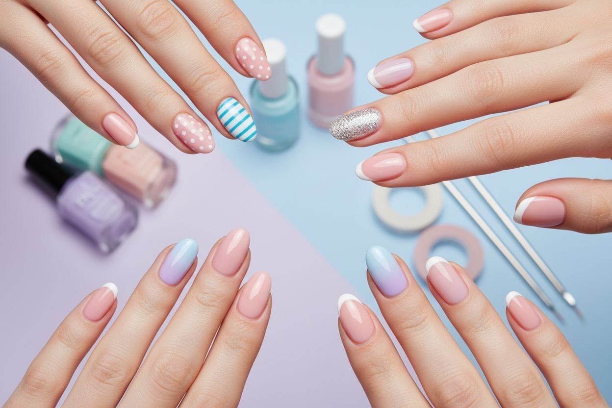 Best Polishes & Designs For Different Fingernail Shapes