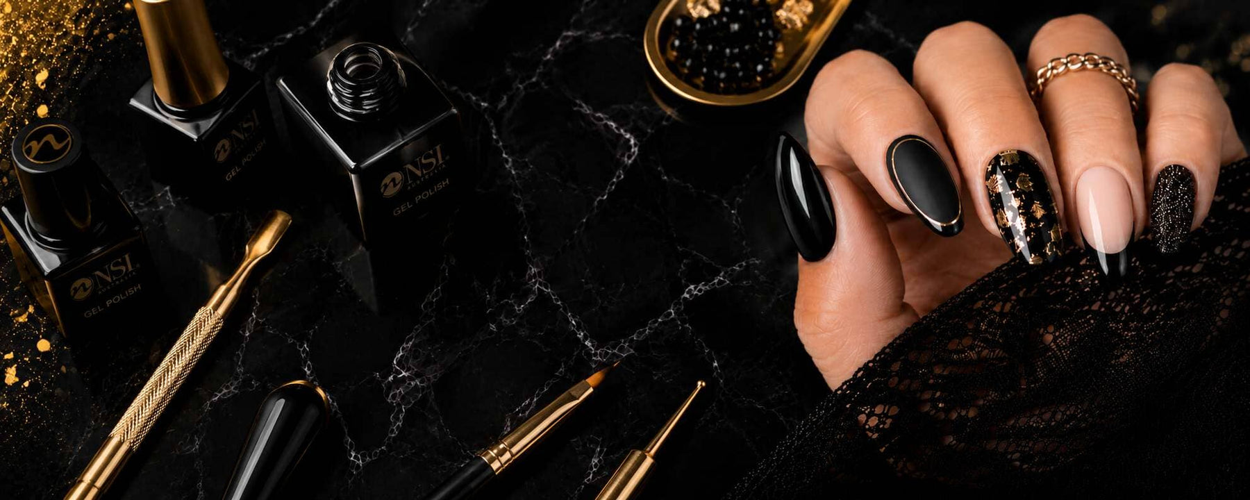 Black Nail Design Ideas