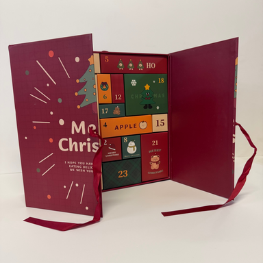 24-day Christmas nail supplies advent calendar with gel polish by NSI Australia