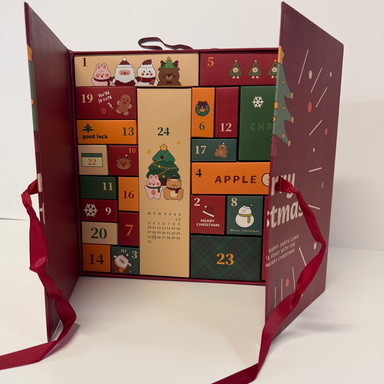 NSI Australia 24 Days to Christmas Advent Calendar – gel polish and nail supplies set in festive gift box