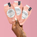 Voesh Mani in a Box Vitamin Recharge manicure kit packets with sugar scrub, cream mask and massage butter
