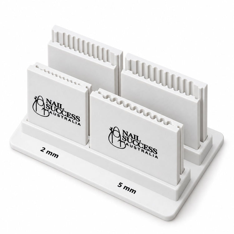 Nail Success Australia nail ball maker set of four sizes standing in the white display stand