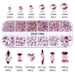 3 d nail art rhinestones mixed shapes nail art NSI Australia zshz 1004