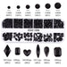 3 d nail art rhinestones mixed shapes nail art NSI Australia zshz 1006