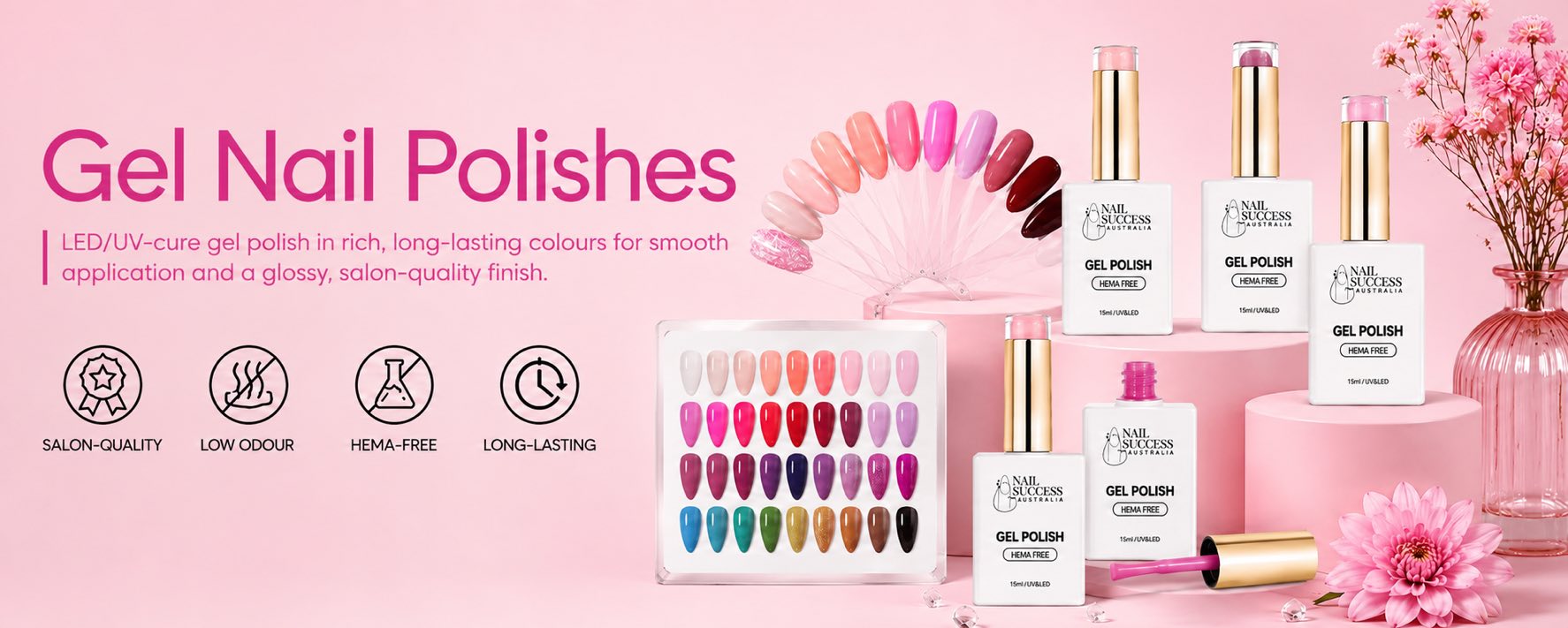 Gel Nail Polishes collection banner