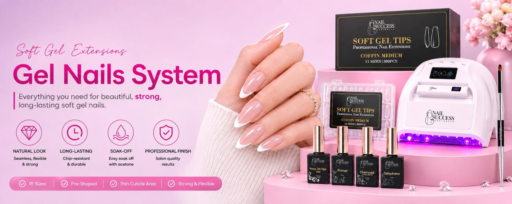Soft Gel Extensions collection banner