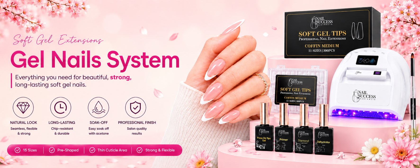 Soft Gel Extensions collection banner