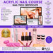 Acrylic nail course with online nail tech certificate training, flexible study, certificate of completion and full student starter kit included
