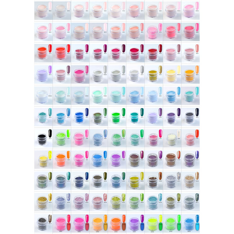 Acrylic Nail Powder Colours 30g - NSI Australia