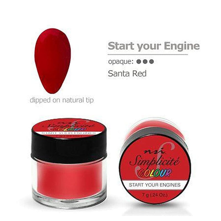 Acrylic Nail Powder Colours 7g - NSI Australia