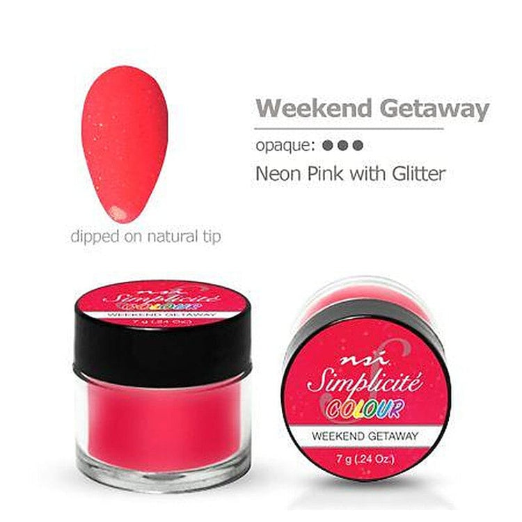 Acrylic Nail Powder Colours 7g - NSI Australia