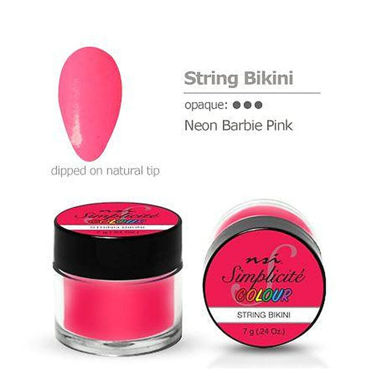 Acrylic Nail Powder Colours 7g - NSI Australia