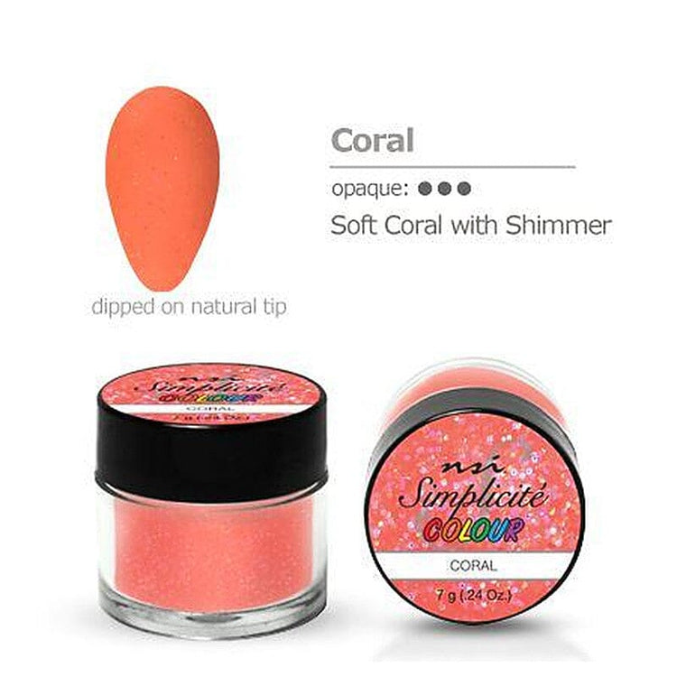 Acrylic Nail Powder Colours 7g - NSI Australia