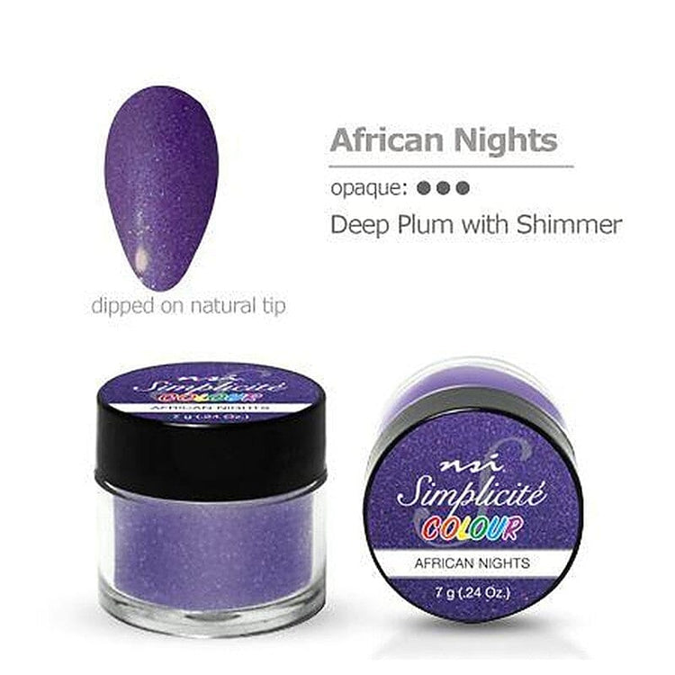 Acrylic Nail Powder Colours 7g - NSI Australia