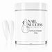 Blizzard white acrylic powder 445g jar for professional nail extensions and smooth salon manicure results