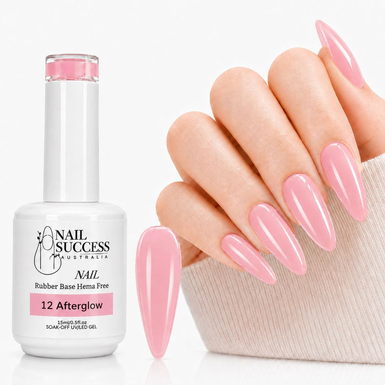 Afterglow Rubber Base Gel - HEMA Free