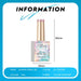 LED soak-off gel polish, 82mm x 33mm, available in 24 colours