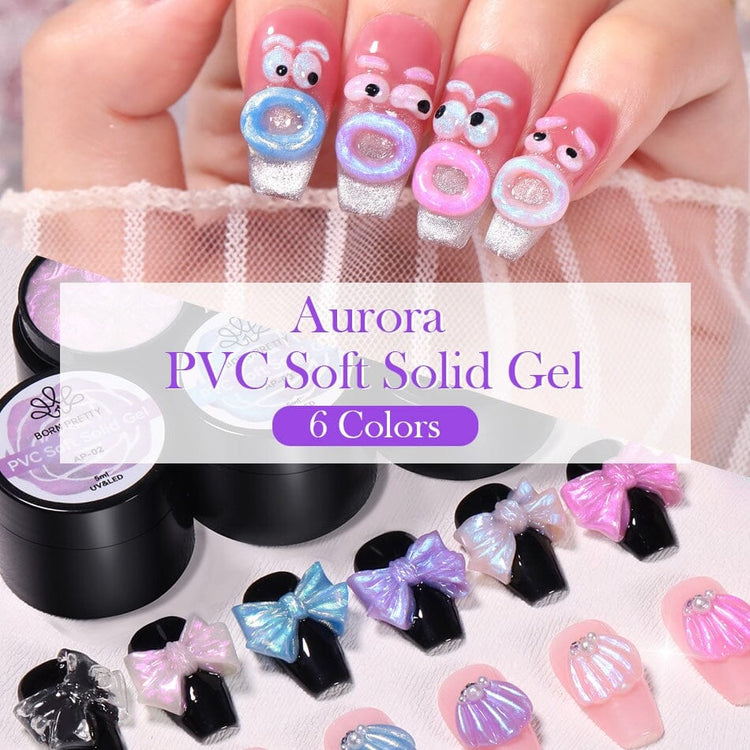 Aurora PVC Soft Solid 3D Sculpting Gel Born Pretty