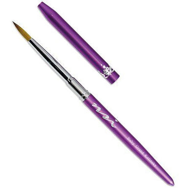 Baby Grand Kolinsky Acrylic Brush #6 Metal Handle + Cap - NSI Australia