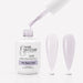 Bare Veil Rubber Base Gel - open bottle with brush and swatches