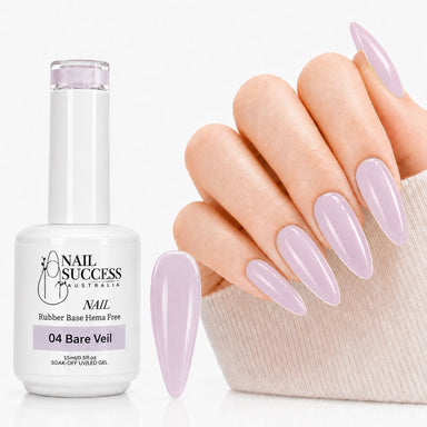 Bare Veil Rubber Base Gel - HEMA Free