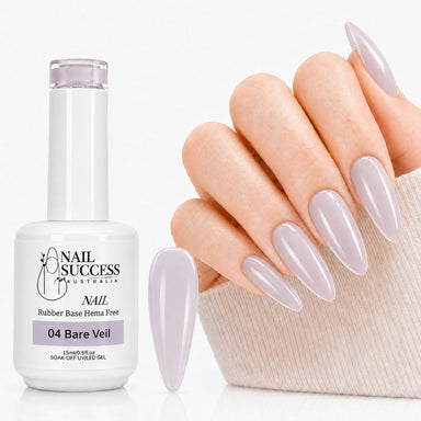 Bare Veil Rubber Base Gel - HEMA Free