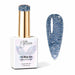 Blue Ice HEMA- and TPO-free reflective blue glitter gel polish with matching nail swatch – Nail Success Australia
