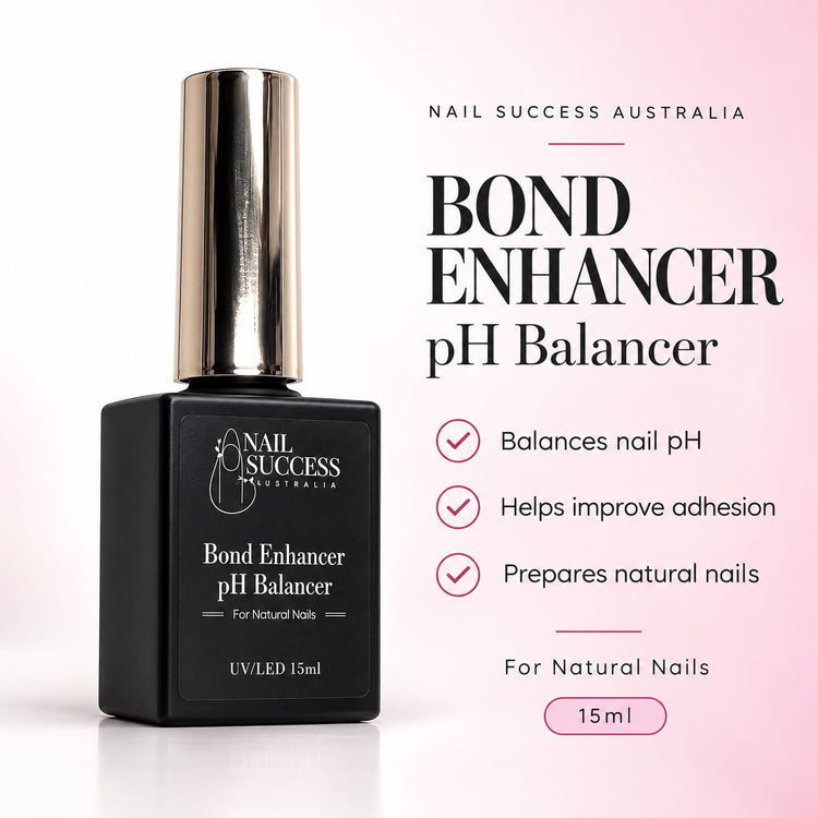 Bond Enhancer pH Balancer 15ml: balances nail pH, helps improve adhesion, prepares natural nails
