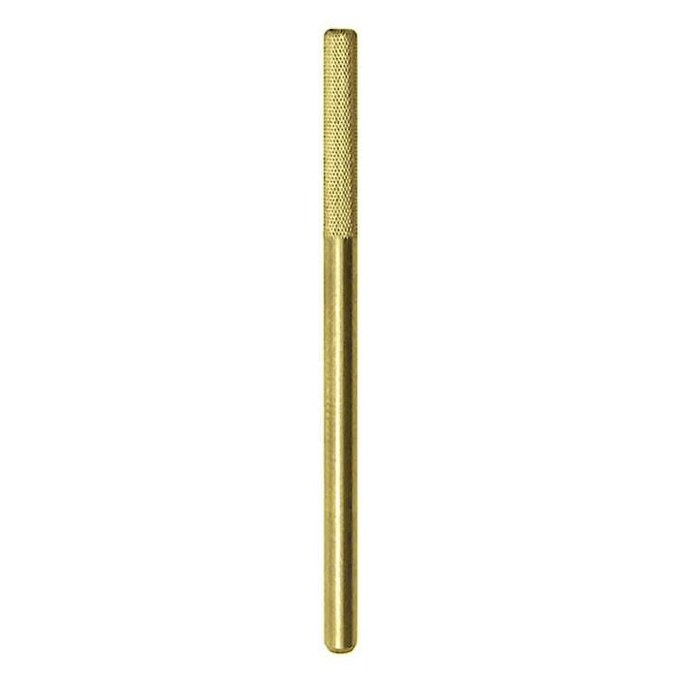 Small 2.3mm gold tungsten carbide buffer nail drill bit for acrylic gel removal, smoothing and professional manicure filing