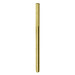 Small 2.3mm gold tungsten carbide buffer nail drill bit for acrylic gel removal, smoothing and professional manicure filing