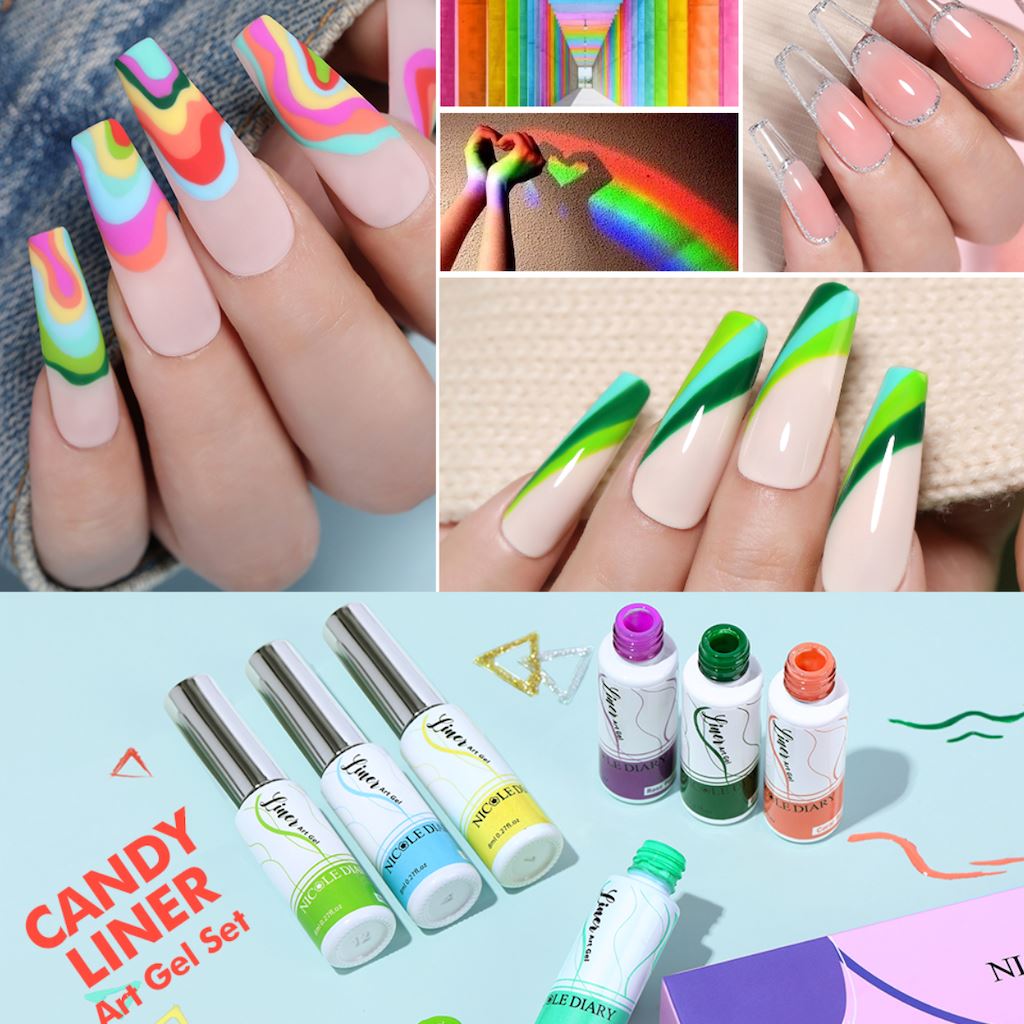 Candy Liner Gel Kit NICOLE DIARY