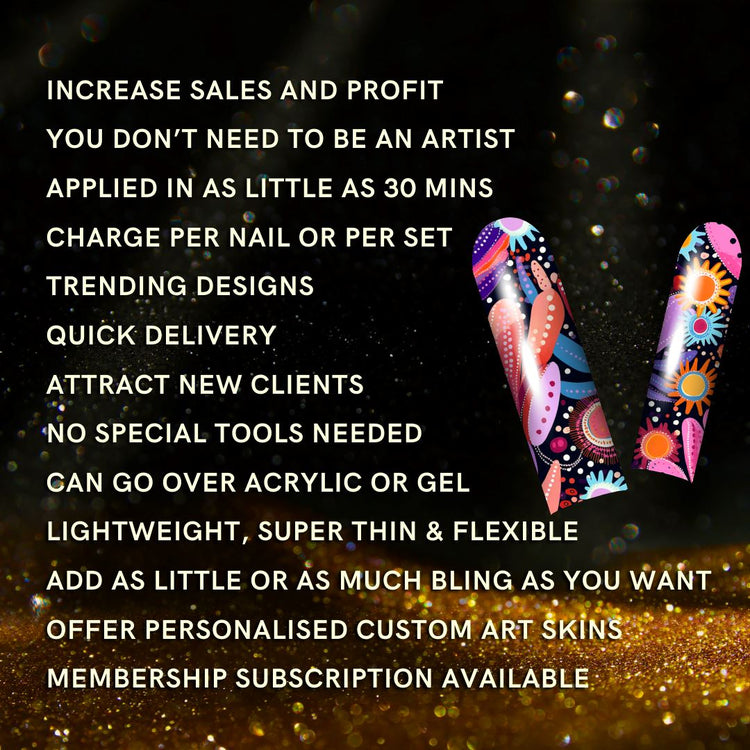 Carnival - Nail Art Skin