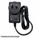 Black professional nail drill charger with Australian plug and power cord for compatible electric nail drills and salon manicure equipment