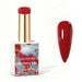 Nail Success Australia Cherry Kiss red gel polish bottle with glossy red nail colour swatch