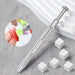Stainless steel claw grabber tool with textured grip for holding mini cube sponges during ombre nail art application