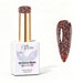 Nail Success Australia Cocoa Spark reflective glitter gel polish bottle with glossy cocoa nail colour swatch