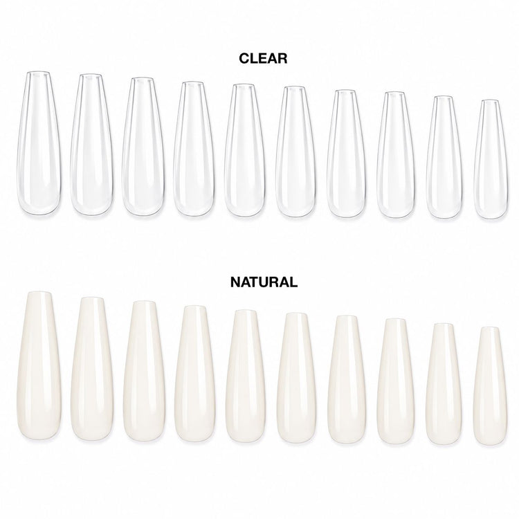 Coffin Long Nail Tips