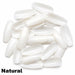 Loose natural NSI Coffin Nail Tips in a pile