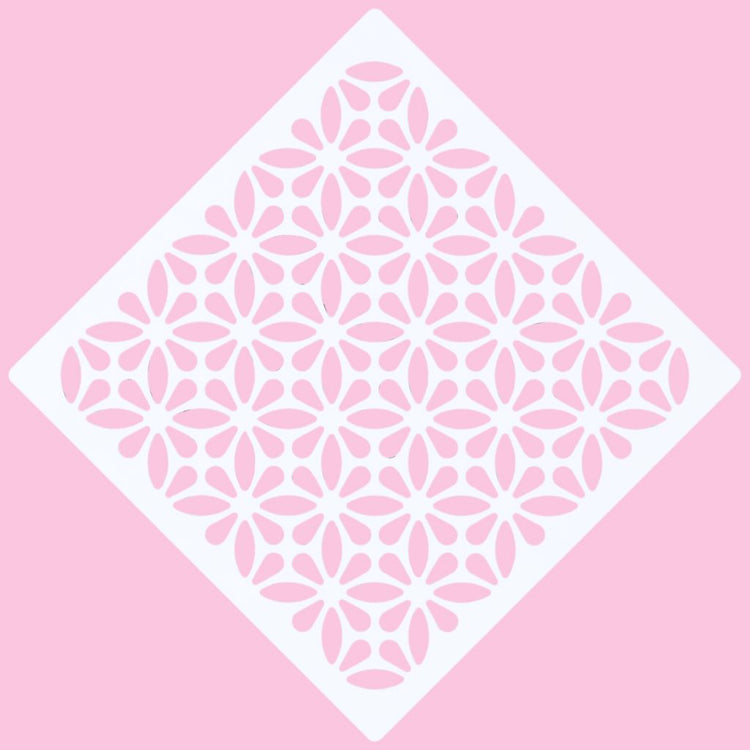 White colour top plate for Nail Success Australia Brushless Pro nail dust collector — diamond floral lattice replacement cover