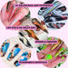 Complete Gel Nail Tech Course — collage of 14+ salon nail art tutorials including cat eye, 3D jelly, ombré, chrome, stamping and crystal designs