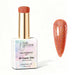 Nail Success Australia Copper Glitz holographic gel polish bottle with glossy copper holographic nail colour swatch